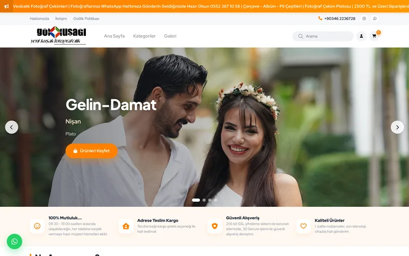 Gökkuşağı Fotoğrafçılık — Fotoğraf ve Baskı E-Ticaret